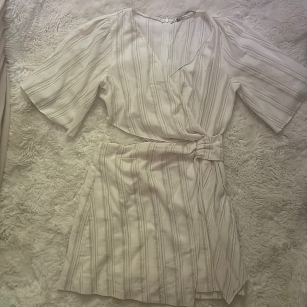 Zara Cut Out Rustic Dress